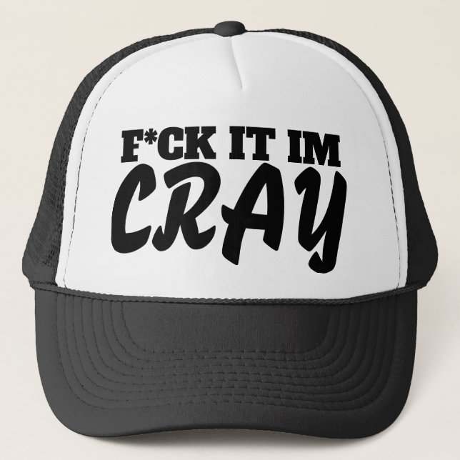 CASQUETTE F*CK IT (Devant)