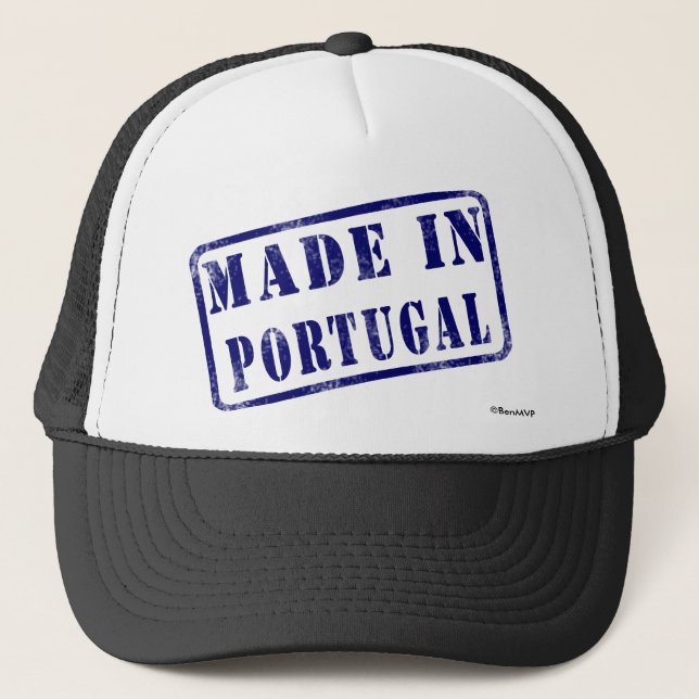 Casquette Fabriqué au Portugal (Devant)