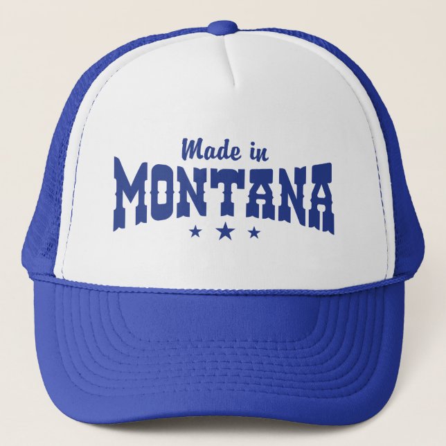 Casquette Fabriqué Dans Le Montana (Devant)