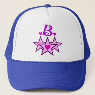 Casquette " ★ Fabrique Initial B Stylish Trucker Hat" ╝
