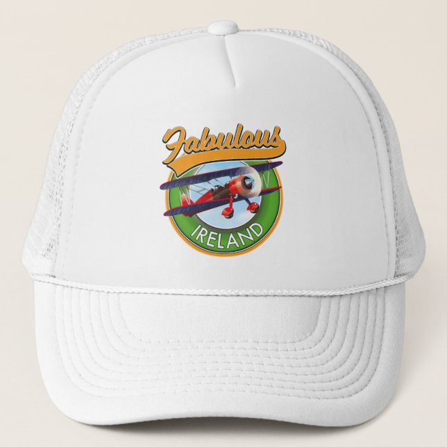 Casquette fabuleux patch de voyage en Irlande. (Devant)