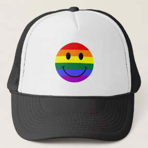 Casquette Face arc-en-ciel