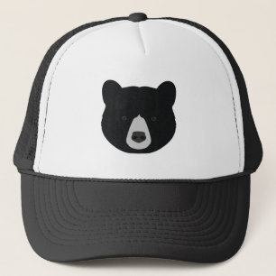 Casquette Face de l'ours noir