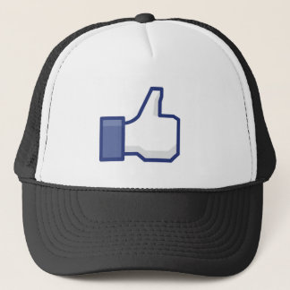 Casquette Facebook aiment le bouton