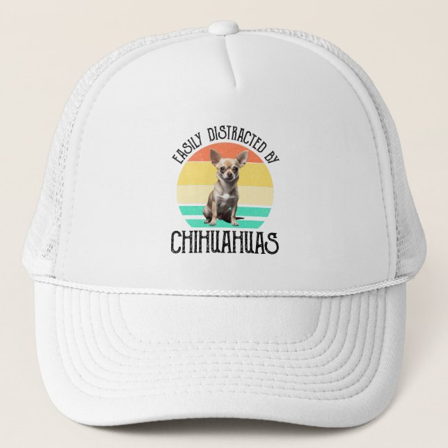 Casquette Facilement Distrait Par Les Chihuahuas (Devant)