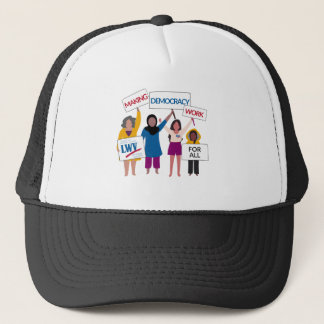 Casquette Faire de la démocratie le bon travail chapeau