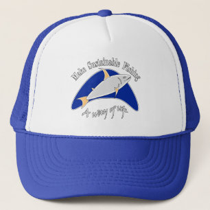Casquette Faire de la pêche durable un mode de vie