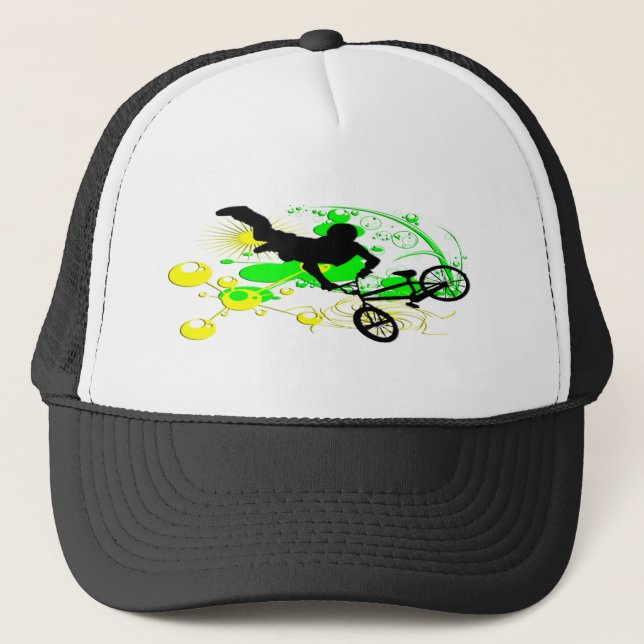 Casquette Faire du vélo extrême (Devant)