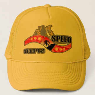 Casquette Faire du vélo extrême