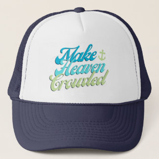 Casquette Faire le chapeau de camion bondée du ciel