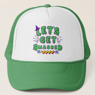 Casquette Faisons tomber la conception de la fête d'Hallowee