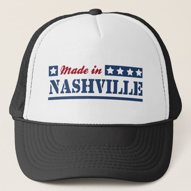 Casquette Fait à Nashville (Devant)