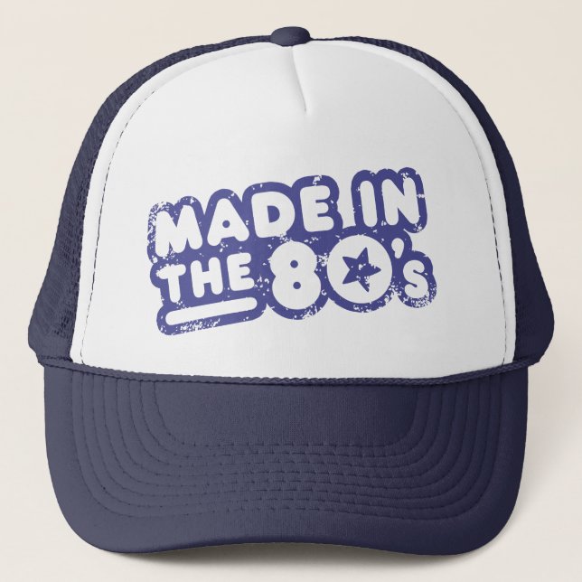 Casquette Fait Dans Les Années 80 (Devant)