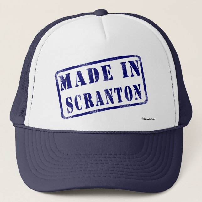 Casquette Fait dans Scranton (Devant)