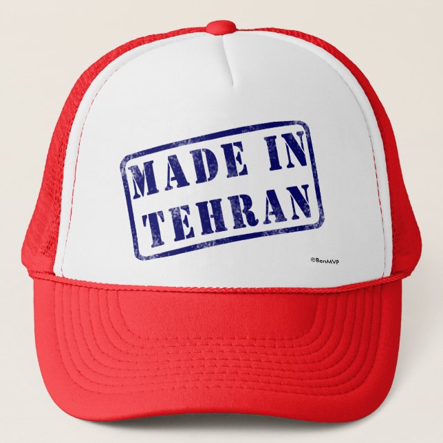 Casquette Fait dans Téhéran (Devant)