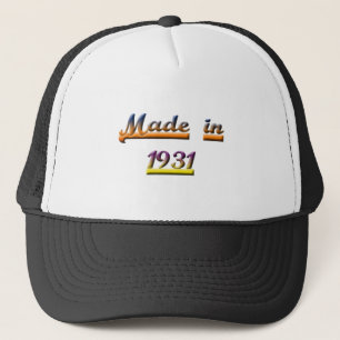 CASQUETTE FAIT EN 1931