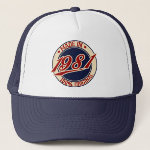 Casquette Fait En 1981