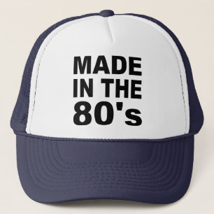Casquette Fait pendant les années 80 - anniversaire