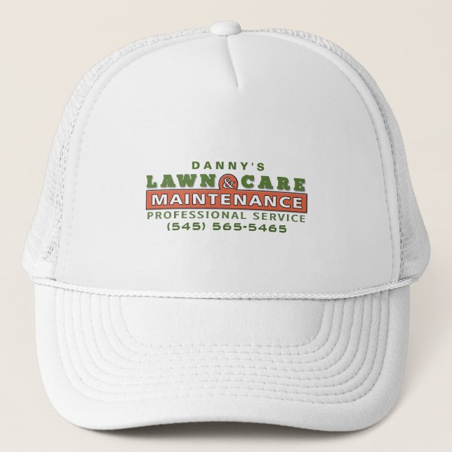 Casquette fait sur commande de logo d'affaires de (Devant)