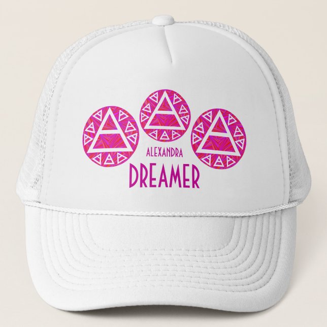 Casquette fait sur commande de rêveur Platos d'air (Devant)