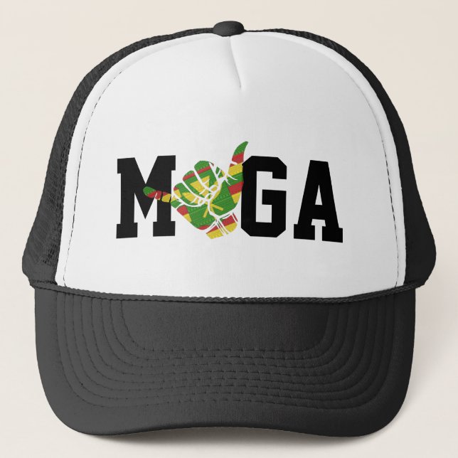 CASQUETTE FAITES DE NOUVEAU HHAWAII GRAND KANAKA SHAKA - JOU (Devant)