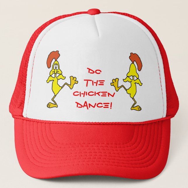 Casquette FAITES LA DANSE DE POULET ! par SHARON SHARPE (Devant)