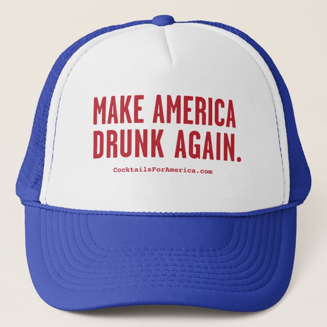 Casquette Faites l'Amérique bue encore (Devant)