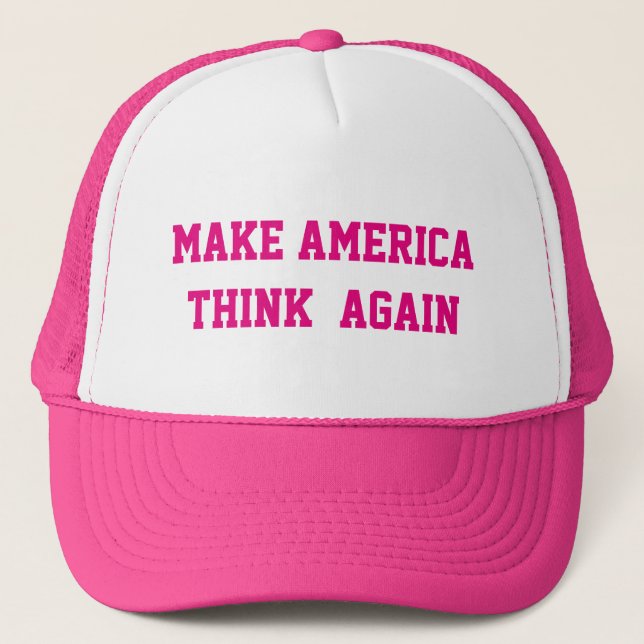 CASQUETTE FAITES L'AMÉRIQUE PENSER ENCORE (Devant)