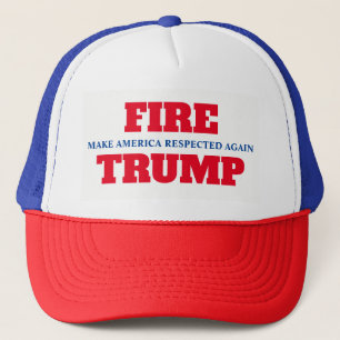 Casquette "Faites l'Amérique respectée encore. Mettez le f