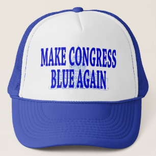 Casquette Faites le bleu du congrès encore couvrir