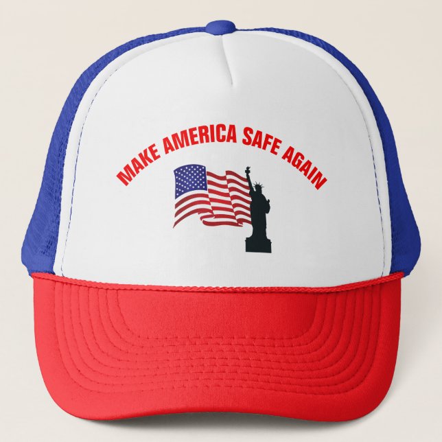 Casquette Faites le coffre-fort de l'Amérique encore (Devant)