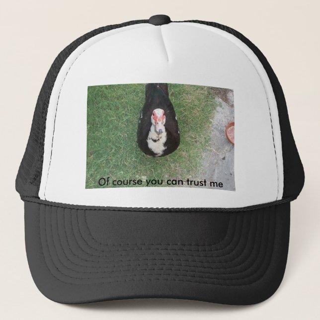 Casquette Faites-moi confiance (Devant)