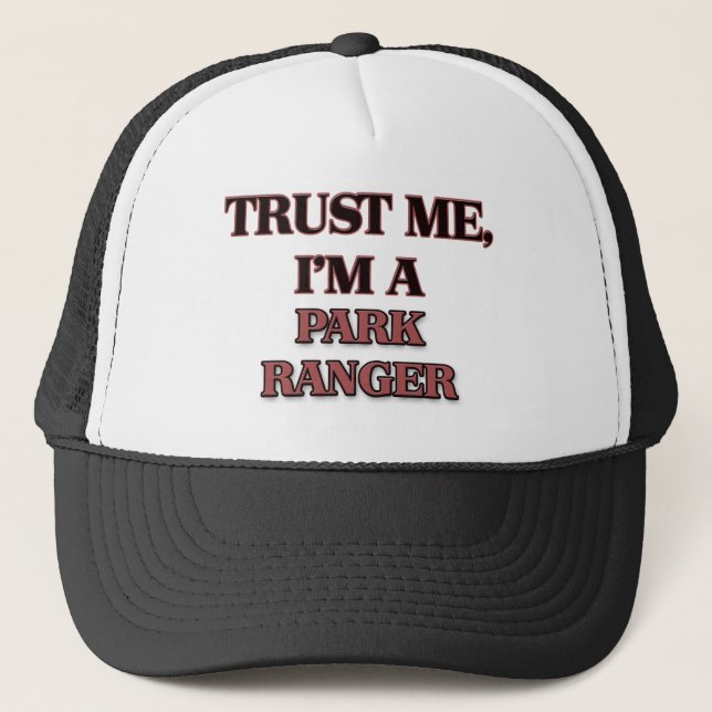 Casquette Faites-moi confiance je suis UN GARDE FORESTIER (Devant)