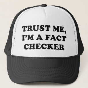 Casquette Faites-moi confiance, je suis un vérificateur de f