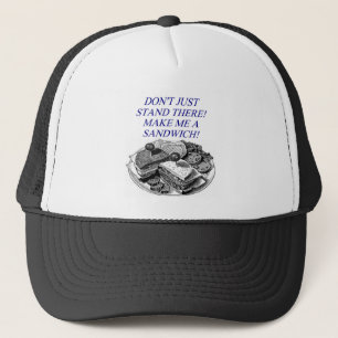 Casquette faites-moi un sandwich !