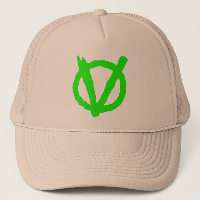 Casquette Faites partie de la révolution végétalienne. (Devant)