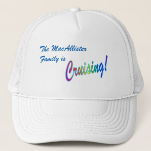 Casquette Famille de croisière personnalisée