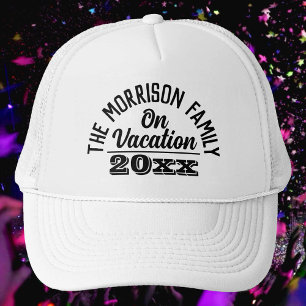 Casquette Famille en vacances