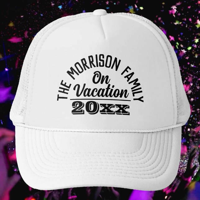 Casquette Famille en vacances (Créateur téléchargé)