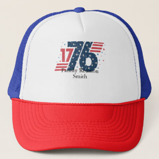 Casquette Family Reunion Customizable Patriotic 4th of July