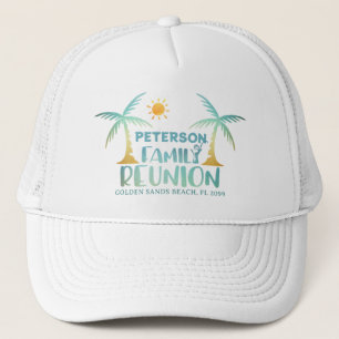 Casquette Family Reunion Palm Tree Beach Nom