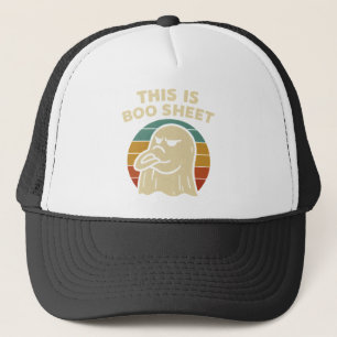 Casquette Fantôme drôle "C'est une feuille de Boo" Halloween
