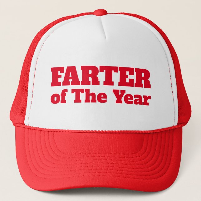 Casquette Farterl Père de l'année Drôle Part (Devant)