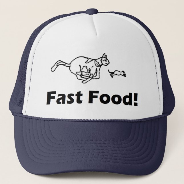 Casquette Fast Food ! (Devant)