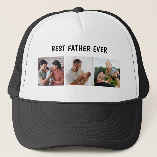 Casquette Father Photo Collage Custom Giant (Devant)