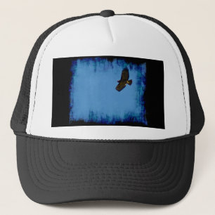 Casquette Faucon coupé la queue par rouge en vol