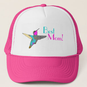 Casquette faune animale d'oiseau de colibri florale