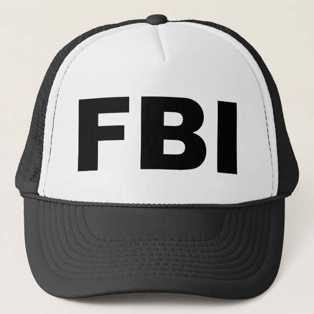 CASQUETTE FBI (Devant)