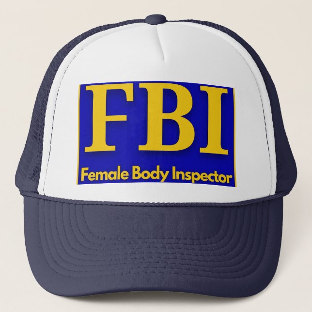 Casquette FBI - Inspecteur de corps féminin T-Shirt (Devant)