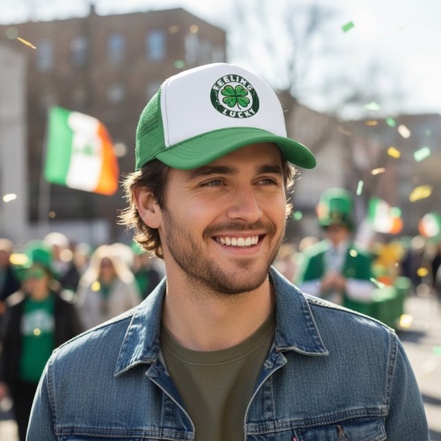 Casquette Feeling Lucky - St Patrick's Day  (Créateur téléchargé)